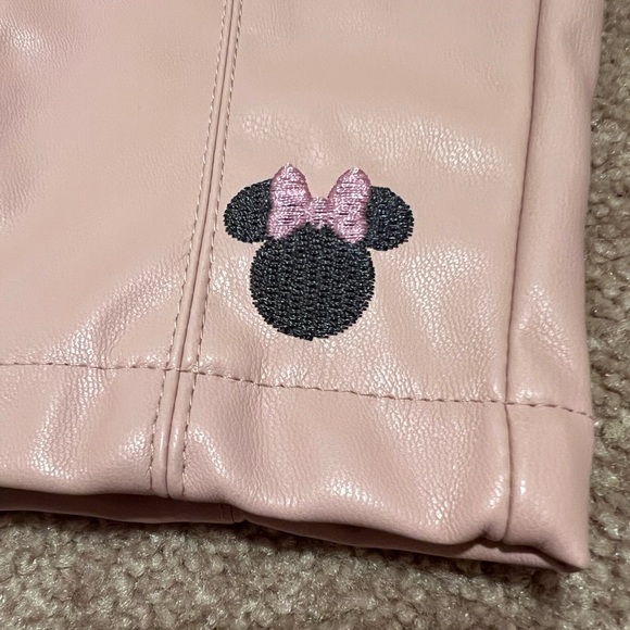 Disney Baby Minnie Mouse Pink Polyester Pants Sz 12M 💕 - Picture 2 of 4